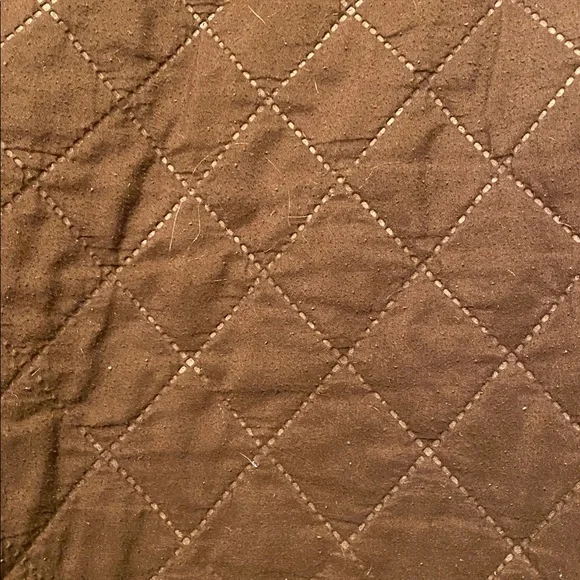 Brown Quilted COUCH Cover - Picture 2 of 3